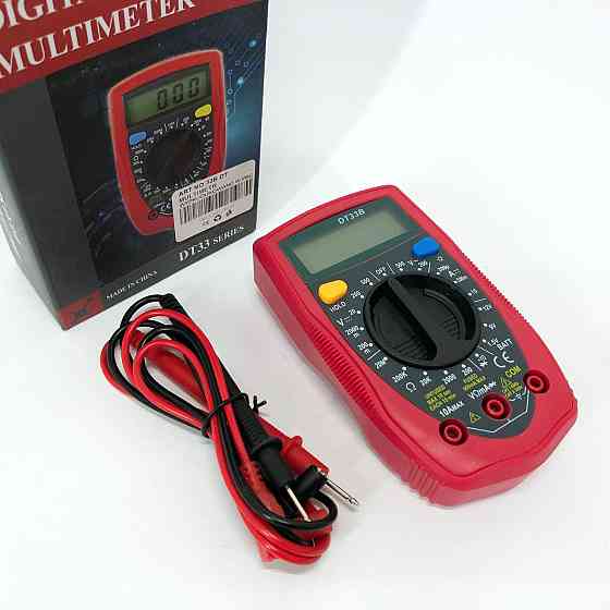 Мультиметр тестер напряжения 33 B DT DIGITAL, Тестер профессиональный, VK-153 Электронный мультиметр Киев