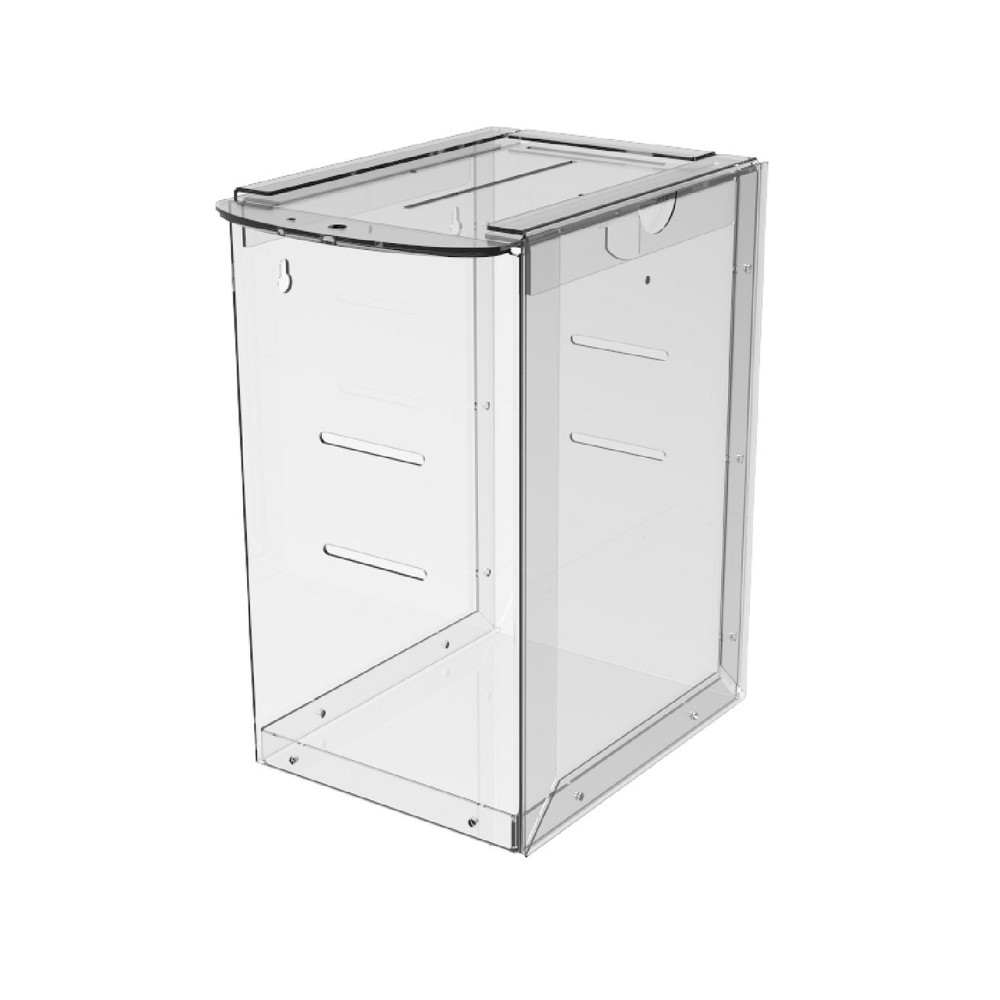 Ящик для пожертвований EKOSTAR с замком 120х152х212 с прорезями и карманом А5 Киев - изображение 2