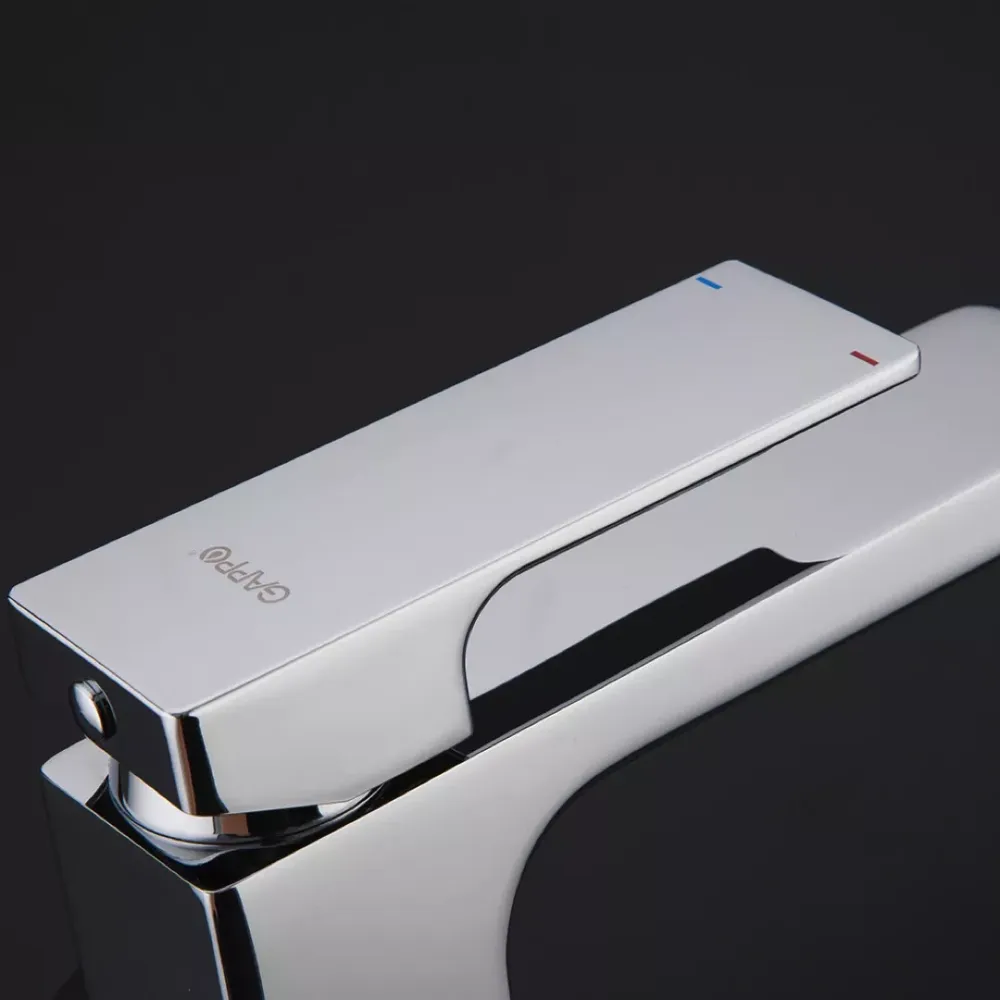 Змішувач для умивальника GAPPO G1018 хром Київ - фото 3