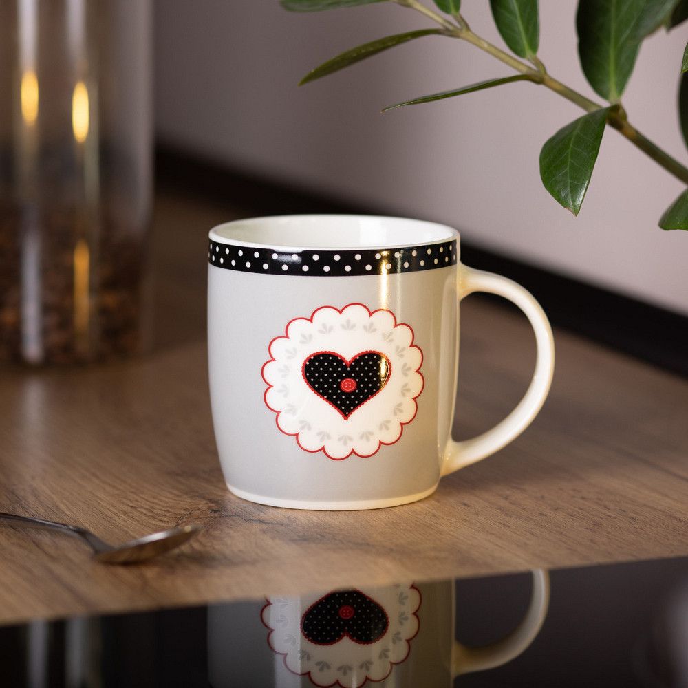 Чашка порцелянова 400 (мл) для чаю та кави RX-N240147G Коломыя - изображение 6