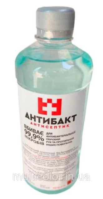 Антисептик для рук гель Антибакт 500 мл Київ - фото 1