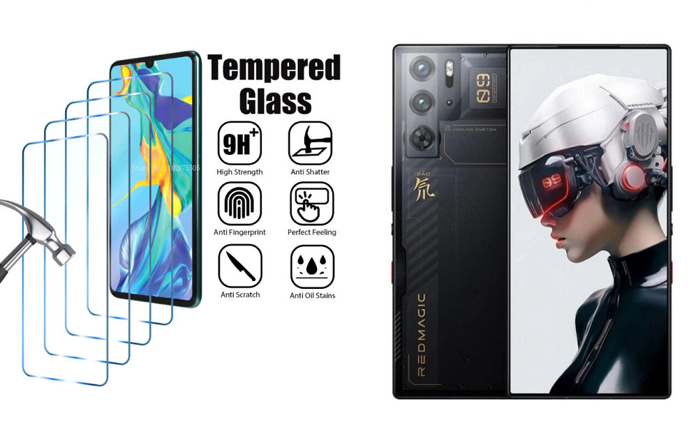 Захисне скло ArmorGlass для nubia Red Magic 9 Pro, Red Magic 9 Pro+ – стійке до подряпин та ударів Київ - фото 1