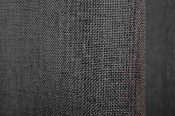 Комплект коротких штор VR-Textil Лен Мешковина № 1140ш 130х170 см 2 шт Графитовый (35-0035) Киев