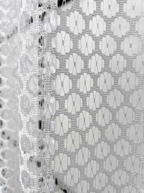 Кухонна арка VR-Textil № 000к сітка з макраме білий 270х155 см (51-274) Київ - фото 4