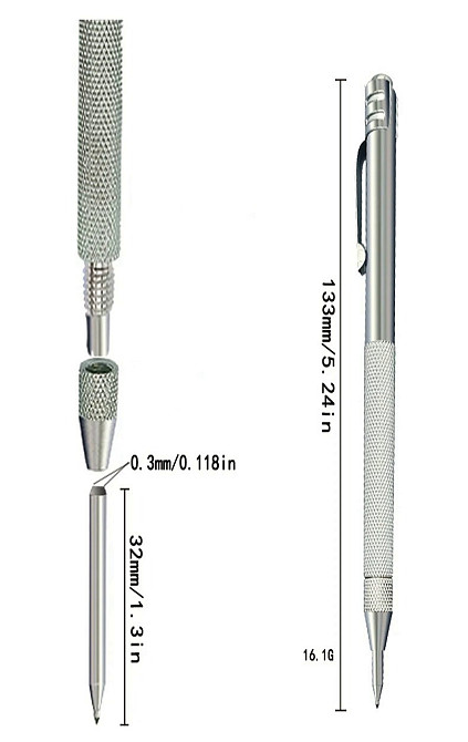 Гравировальная ручка с наконечником из карбида вольфрама, ручной гравер по металлу, стеклу и керамике, инструмент для точной Киев - изображение 6