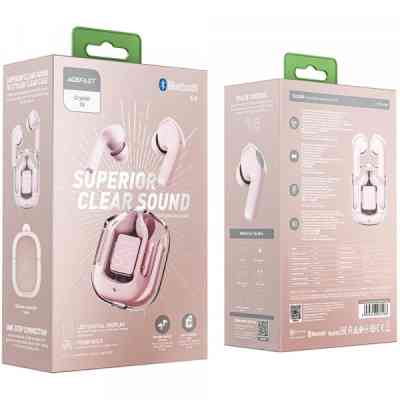 Наушники Acefast T6 Pink Lotus (6974316281566) Винница