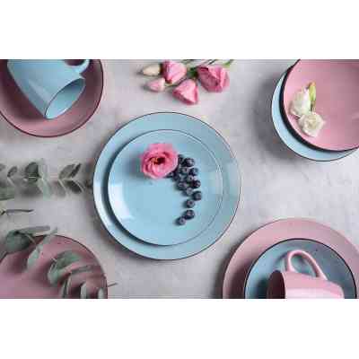 Салатник Limited Edition Terra 650 мл Pink (YF6007-3) Винница