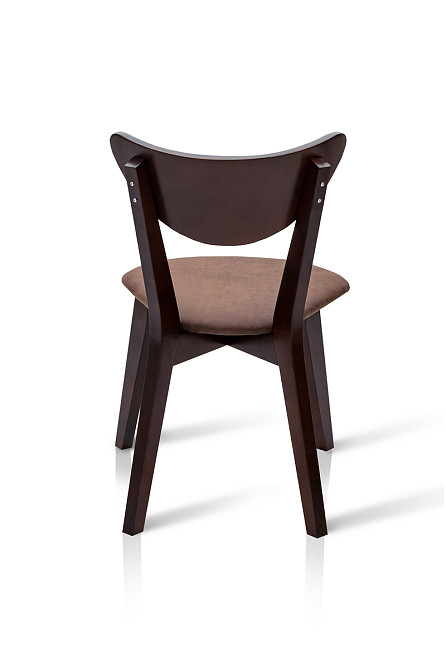 Стілець Лукас м'який, горіх темн/коричнева ткан Київ - фото 2