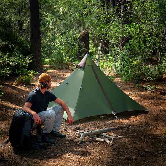 Надлегкий одномісний намет з гострою верхівкою Naturehike NH17T030-L (Темно-зелений) Вінниця