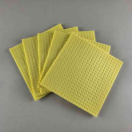 Cалфетки влагопоглощающая, целлюлозная, губчатая (5шт)  Супер Торба (1 пачка) Харків