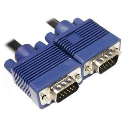 Кабель мультимедийный VGA M to VGA M 1.5m PowerPlant (KD00AS1284) Винница