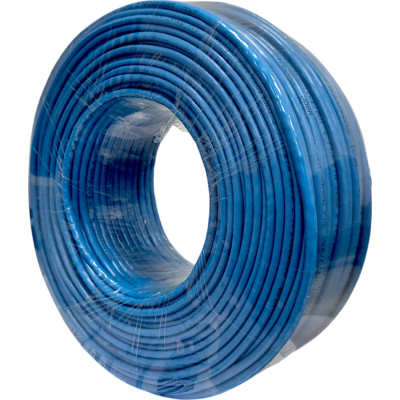 Кабель мережевий GEAR FTP 100м, cat.5e, CU, 4*2*0,51, PVC, indoor, blue (GEC-FTPCU051100) Вінниця - фото 2