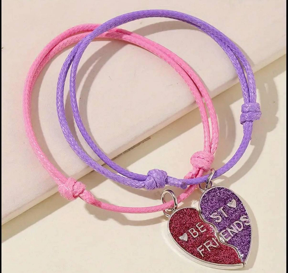 Браслеты Best Friends 2 шт – парные браслеты для подружек Киев - изображение 1