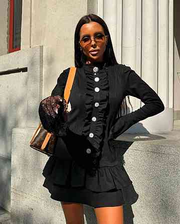 Жіноча стильна вечірня мінісукня замша на дайвінзі 46/48 Одеса