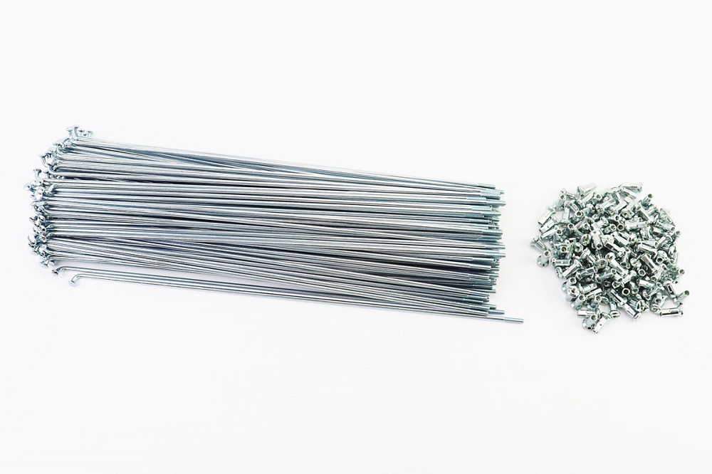 Спиця 11Gx292мм посилена (144шт к-кт), хром Київ - фото 1