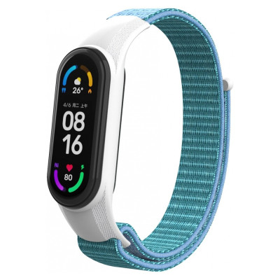 Ремінець до фітнес браслета Armorstandart нейлоновий для Xiaomi Mi Band 7/6/5/4 Light Blue (ARM69066) Вінниця - фото 1