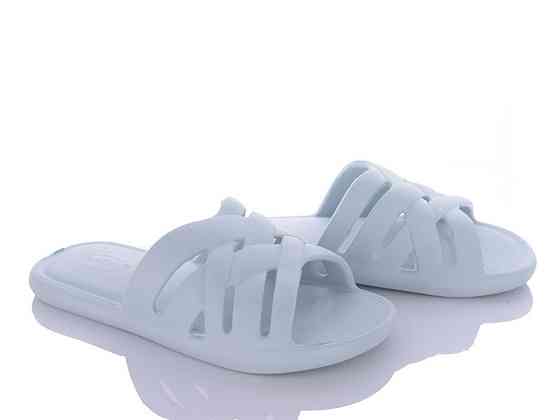 Жіночі шльопанці пінка foam блакитний Київ