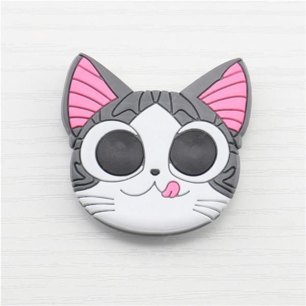 Попсокет PopSocket 3D ZucZug держатель для телефона (Серия коты, Серый веселый кот) Николаев - изображение 4