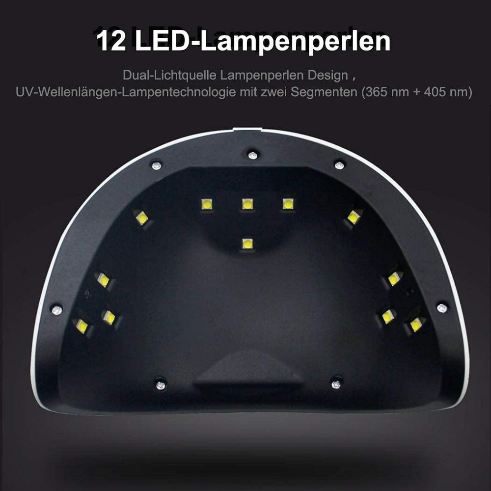 УФ/LED лампа для ногтей LKE 36 Вт, портативная сушилка с USB-питанием, таймером и датчиком движения Киев - изображение 6
