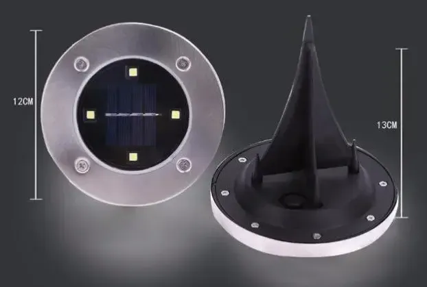 Садовый уличный светодиодный фонарь-подсветка на солнечной батарее 4шт Solar Pathway Lights Коломия - фото 9