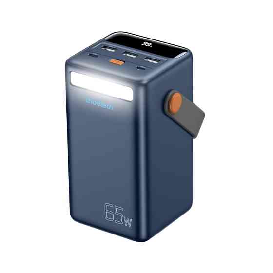 Повербанк 50000mAh Choetech B664 Deep Blue 65W PPS QC3.0 PD3.0 LED-ліхтар (43-00119) Киев