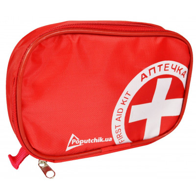 Автомобильная аптечка Poputchik згідно ТУ футляр м'який червоний 19х8х14 (02-006-М) Винница - изображение 3