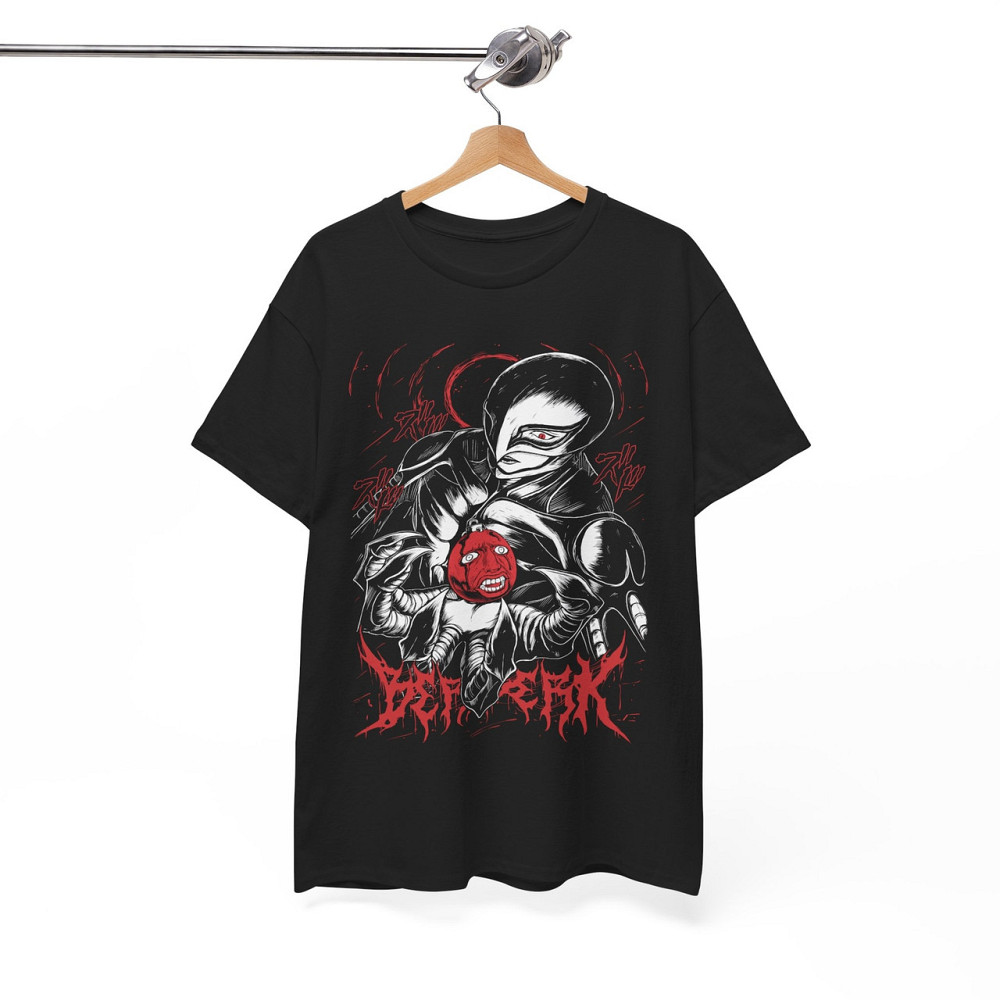 Футболка чоловіча з аніме принтом Берсерк Гутс Гріффітх Сакріфіке оверсайз (S/M/L) Чорний AnimeJ0335 Дніпро - фото 10