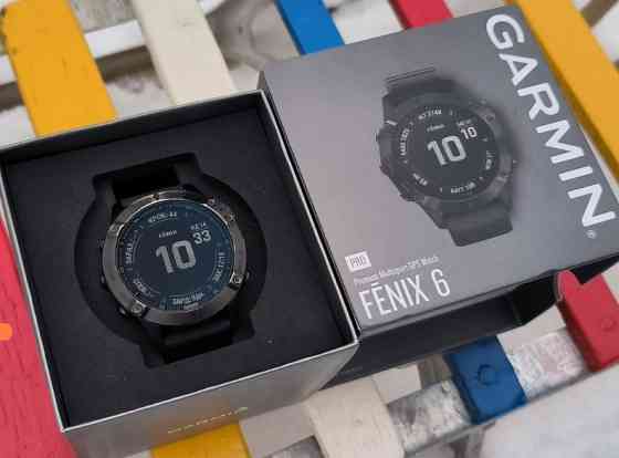 Годинник: Garmin Fenix 6 PRO, навігація nfc, Українська мова. Київ