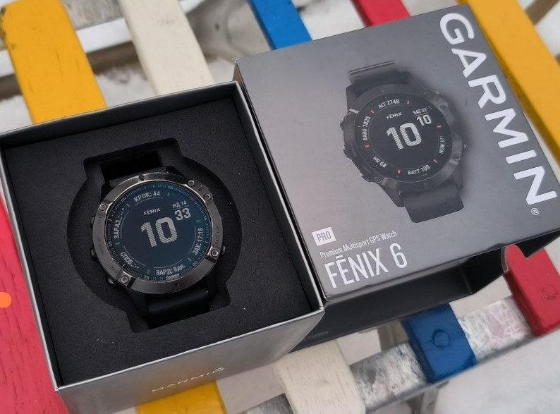 Годинник: Garmin Fenix 6 PRO, навігація nfc, Українська мова. Київ - фото 1