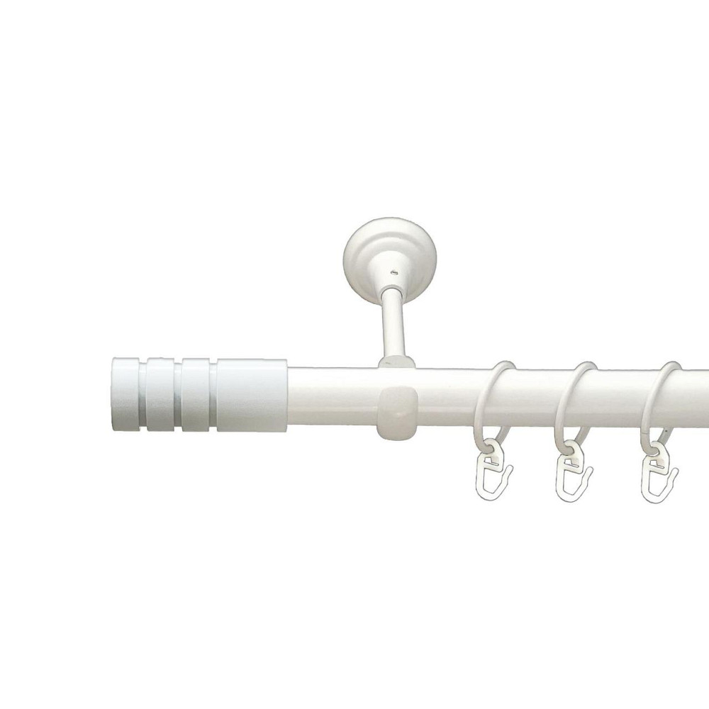 Карниз Orvit Модуло металевий однорядний відкритий гладка труба кільце металеве Арктіс 25 мм 200 см (00-00027588) Львів - фото 1