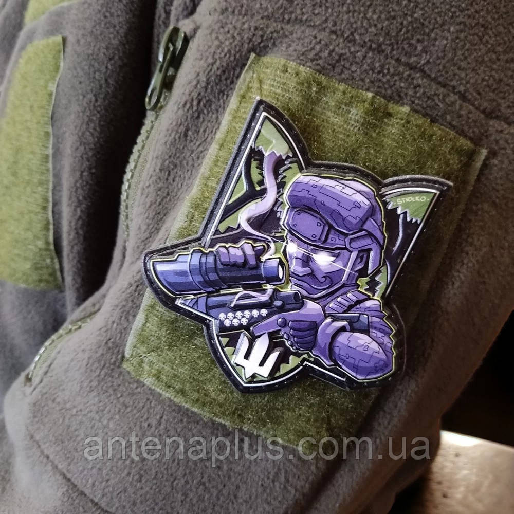 Снайпер - один постріл шеврон / патч Київ - фото 3