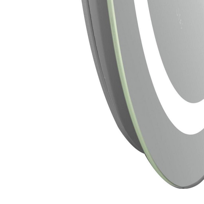 Дзеркало настінне овальне сенсорне Qtap Gemini 500х700 з LED-підсвіткою Touch, з антизапотіванням із диммером Харків - фото 7