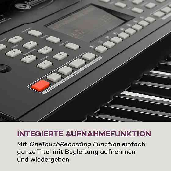 Etude 61 MK II Клавіатура 61 клавіша по 300 тембрів/ритмів чорний Чорний (Німеччина, читати опис) Рівне