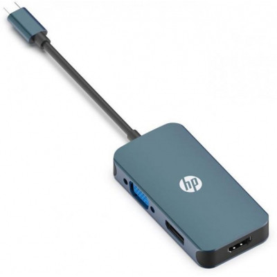 Порт-реплікатор HP USB3.1 Type-C --> HDMI/VGA/DP/, 0.2м (DHC-CT200) Вінниця - фото 4