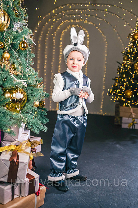 Детский карнавальный костюм зайца серого Заяц серый Кривой Рог - изображение 13