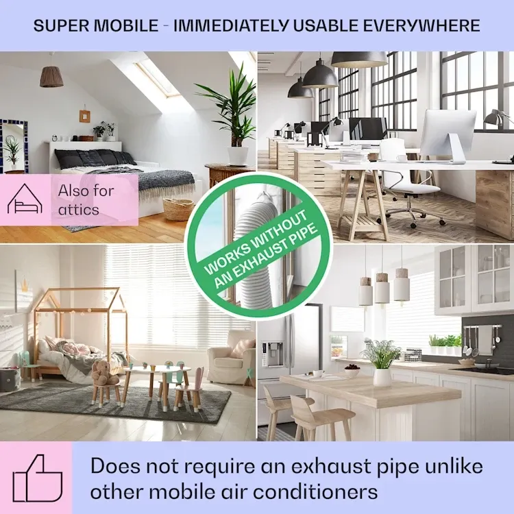 Б/У Мобільний кондиціонер-зволожувач Klarstein Maxfresh 4 в 1 з Німеччини Дніпро - фото 7