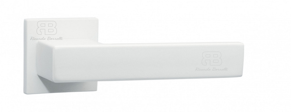 Ручка дверна Ricardo Borelli модель Quatro 06.50 MW матовий білий Київ - фото 1