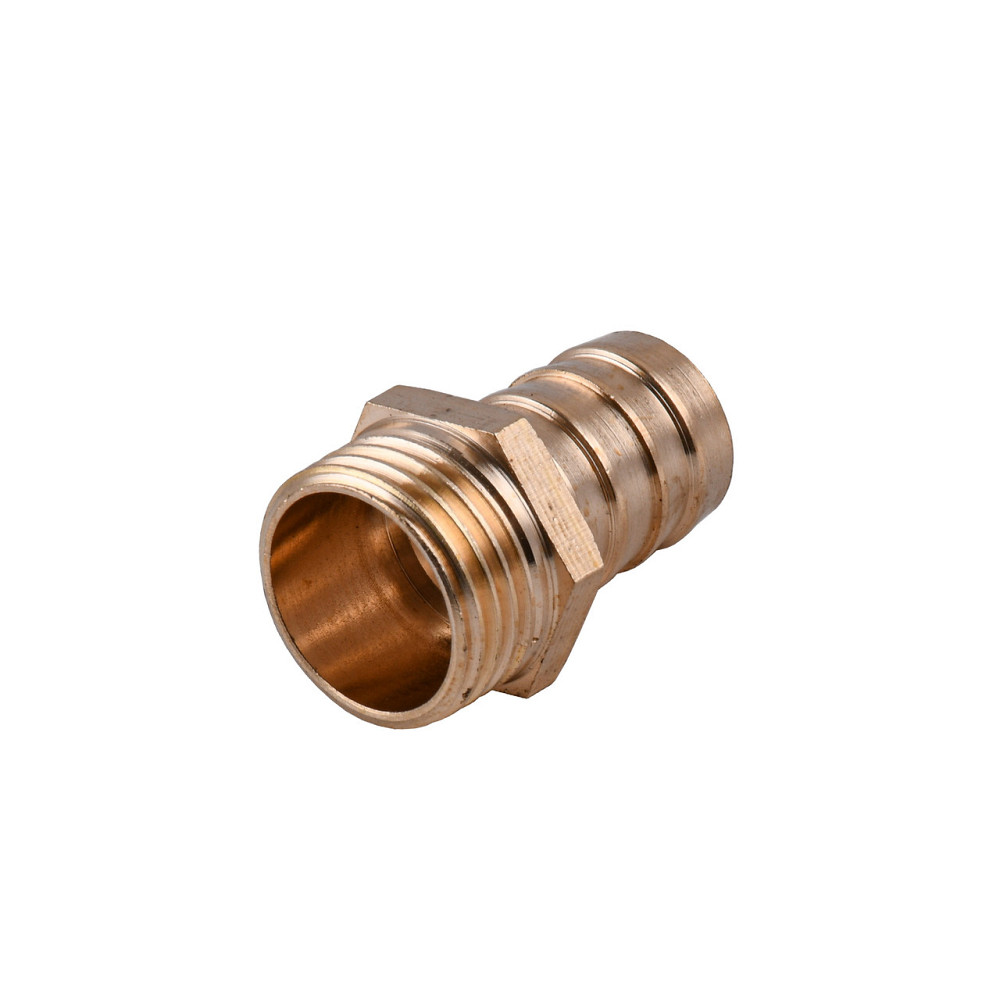 Штуцер 1/2″З 16мм латунний LU3H2S OPTIMUM (000030940) Київ - фото 1