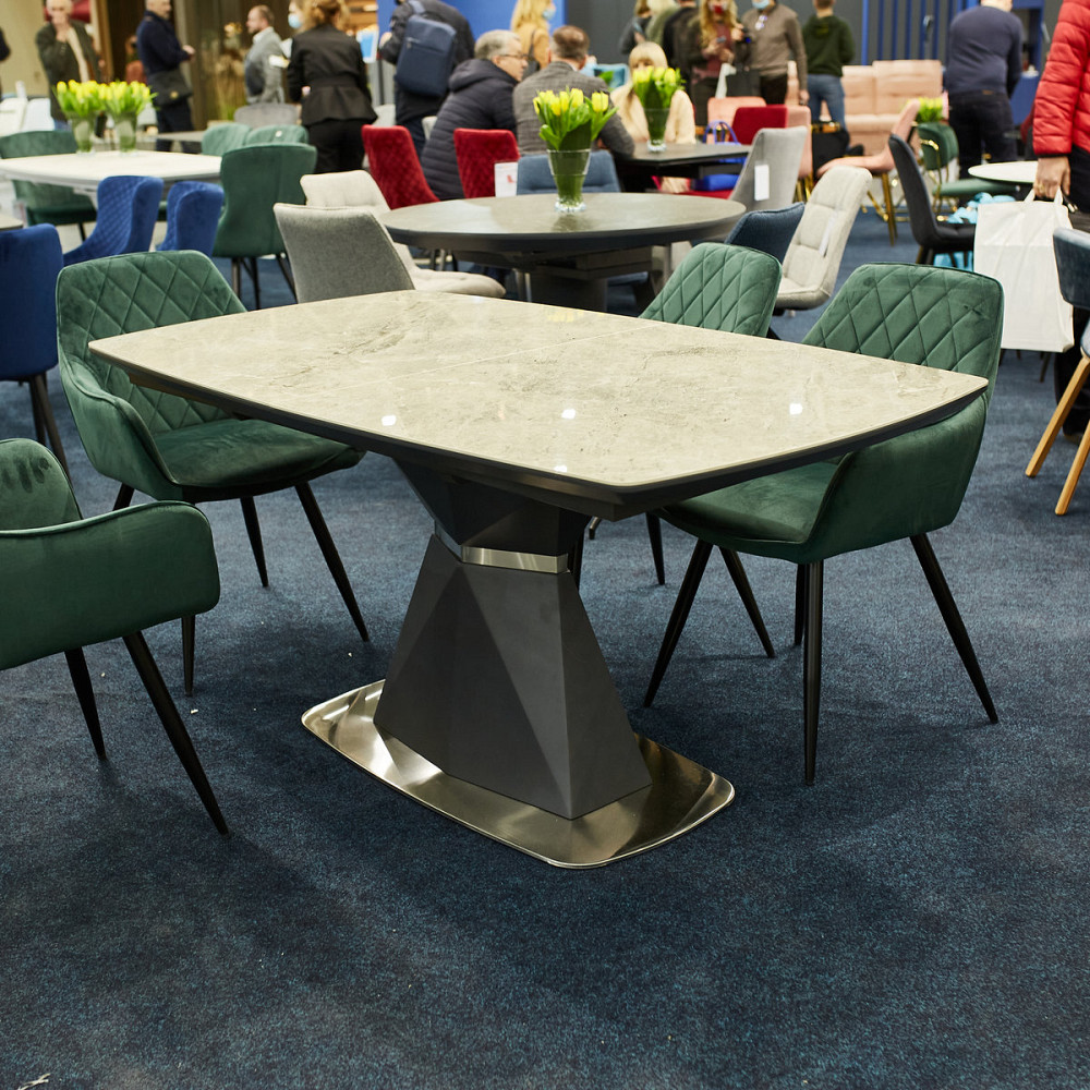 Стілець LINEA VELVET чорний каркас/зелений BL.78 Київ - фото 19