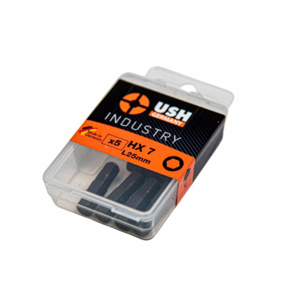 Насадка викруткова USH Industry. HEX SW 7 x 25 мм, Уп. 5 шт. Одеса - фото 1