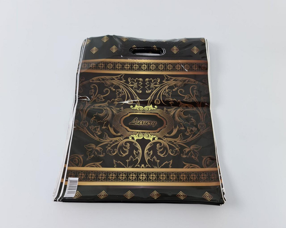 Пакет с прорезной ручкой, ламинированный 