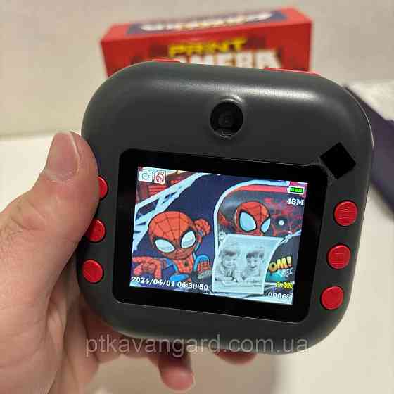 Фотоаппарат принтер детский 
