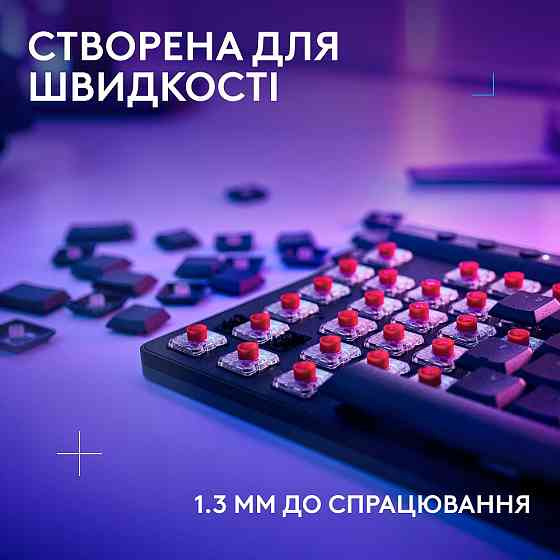 Клавіатура Logitech G515 LIGHTSPEED TKL Wireless Gaming Black (920-012538) (6998420) Київ