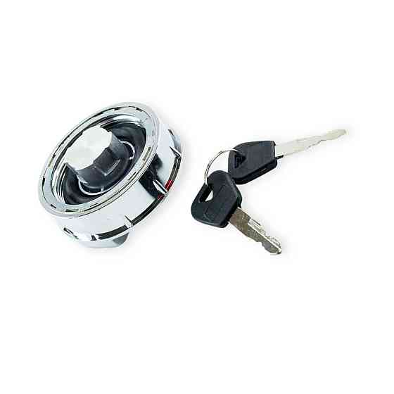 Кришка бака 2101-2107, 2121-21214, ЗАЗ 1102 Таврія з ключем (хром) (кришка бензобака) паливного Мукачево