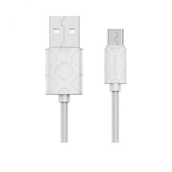 Кабель BASEUS Micro USB Yaven 1M White Киев