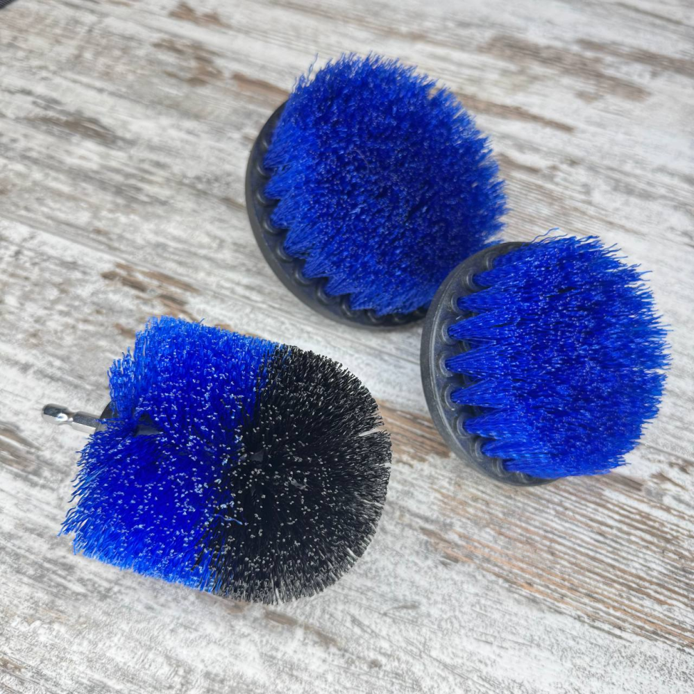 Набор щеток-насадок на шуруповерт дрель 5 шт для чистки автомобиля и бытовых поверхностей Киев - изображение 1