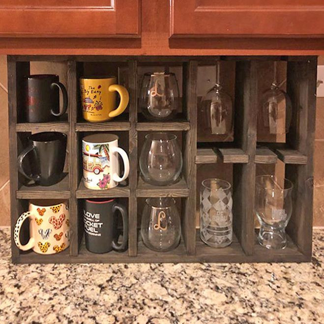 Полиця для чашок "Ахтала" мокко Миколаїв - фото 1