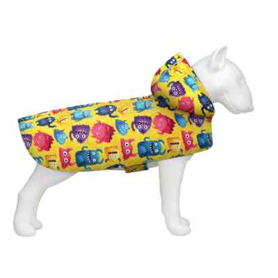 Дождевик для животных WAUDOG Clothes Накидка с капюшоном Мохнатые монстры M (357-4050) Винница