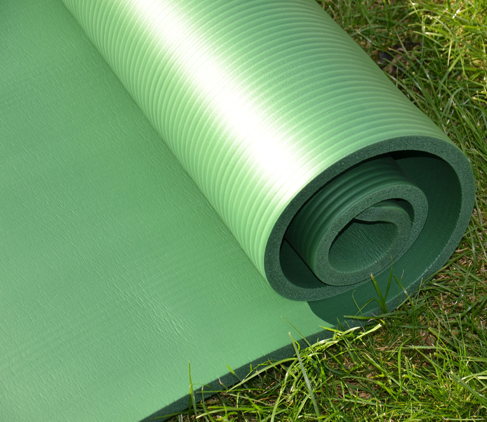 Килимок для йоги та фітнесу PowerPlay 4151 NBR Performance Mat Зелений (183x61x1.5) Луцьк - фото 8