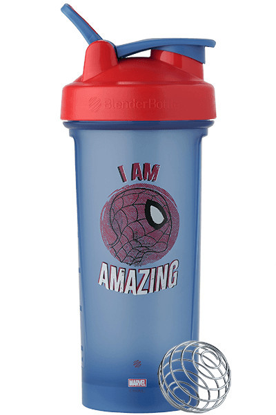 Шейкер спортивний BlenderBottle Classic Loop PRO 28oz/820ml Marvel Spider Man (600558) Киев - изображение 1